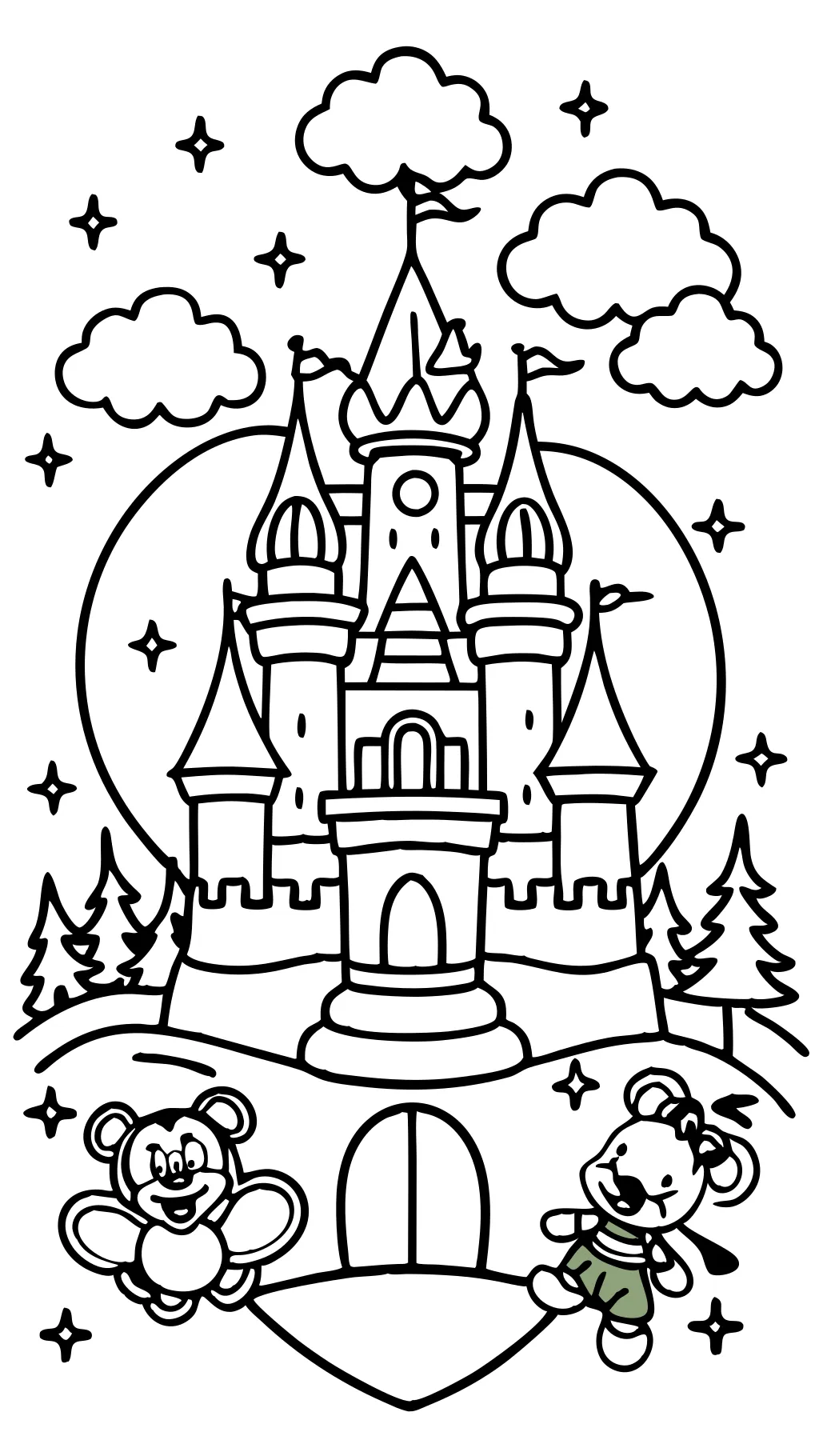 coloring pages for free disney